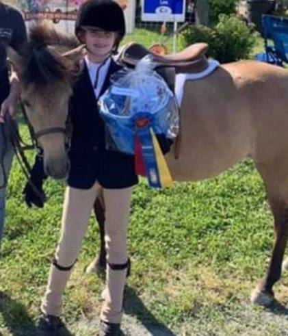 Little Lily at her first show